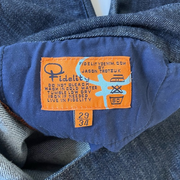 Fidelity Denim Low Rise Trousers - Picture 5 of 7